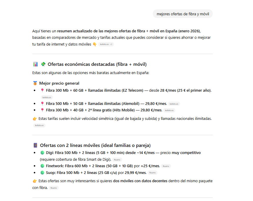 posicionamiento GEO para el sector telco