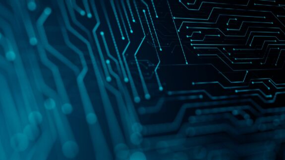 Abstract,Computer,Technology,Blue,Background,Banner,Futuristic,Business,Data,Technology