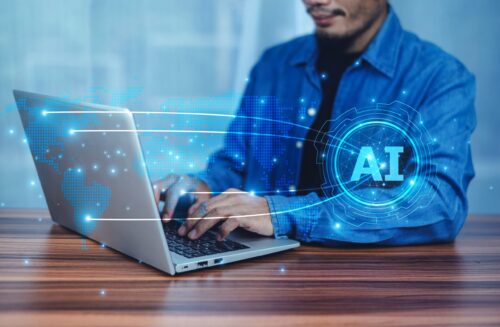 A,Businessman,Leverages,Ai,In,Logistic,Management,To,Track,Shipments