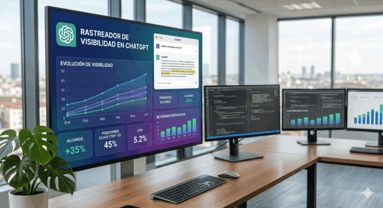 Rastreador de visibilidad en ChatGPT